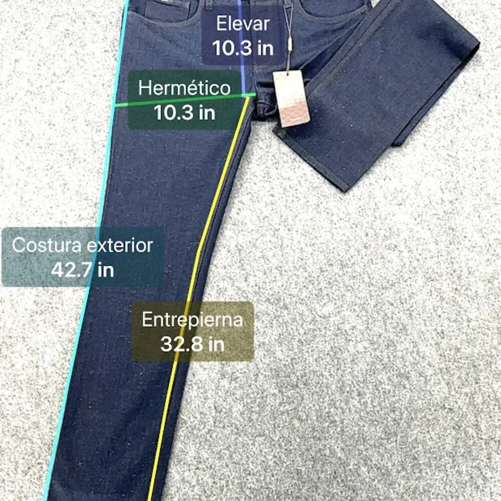 Gucci Dark Blue Denim Jeans‎ IT 48 US 33 Made in Italy Logo Pocket